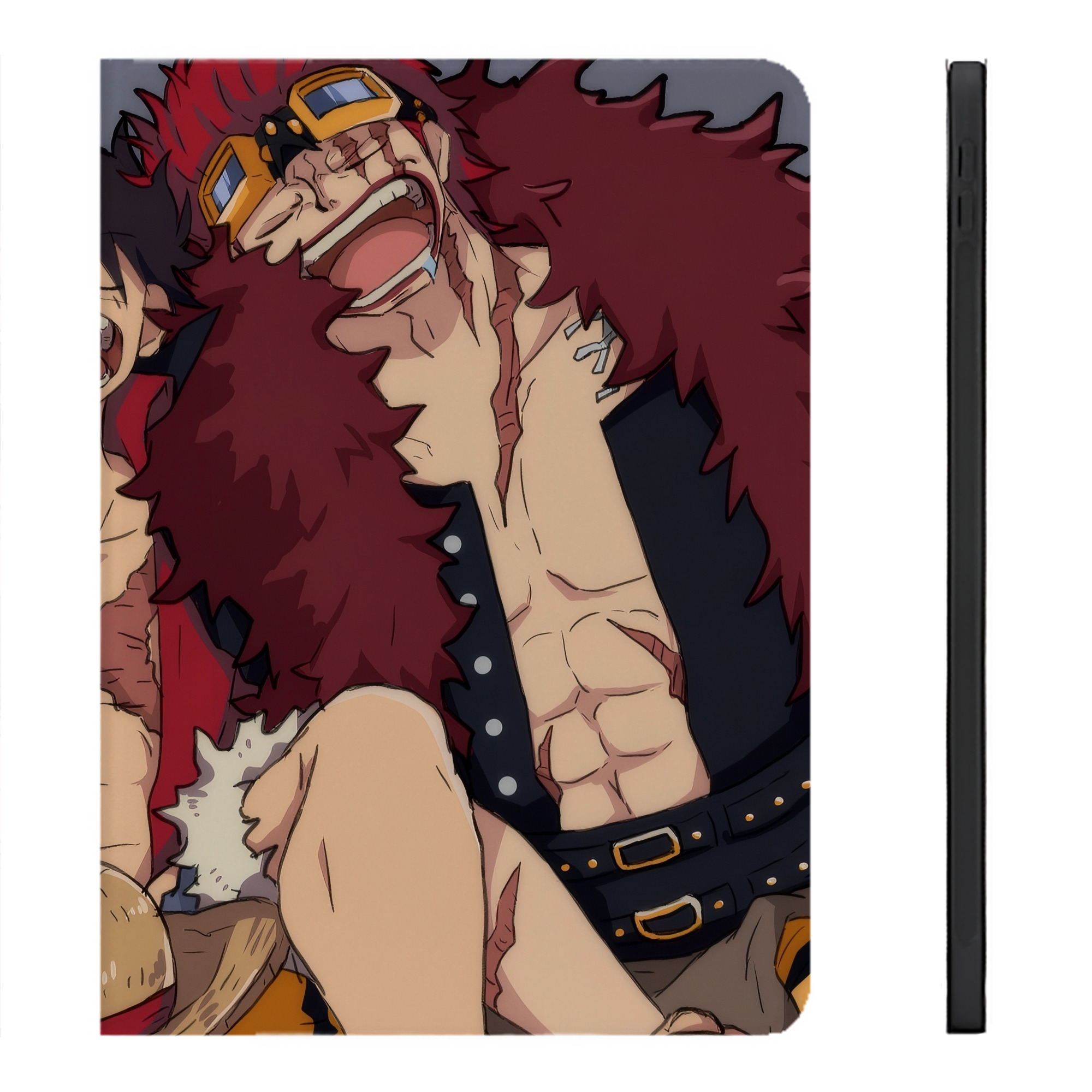 （画像用） ワンピース ONE PIECE IPadケース ペンホルダー付き ブックスタイルデザイン